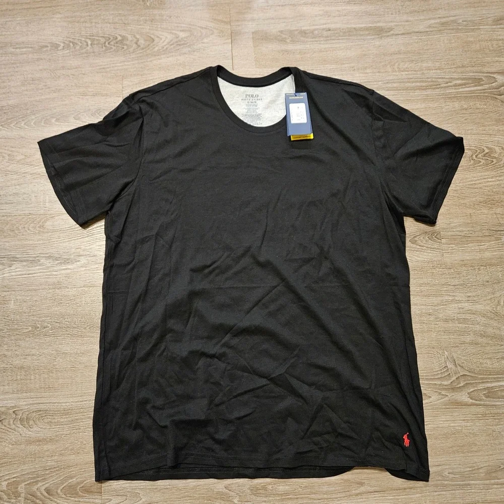 Polo Ralph Lauren Men's XL Black Supreme Comfort Cotton Modal T-Shirt NWT
